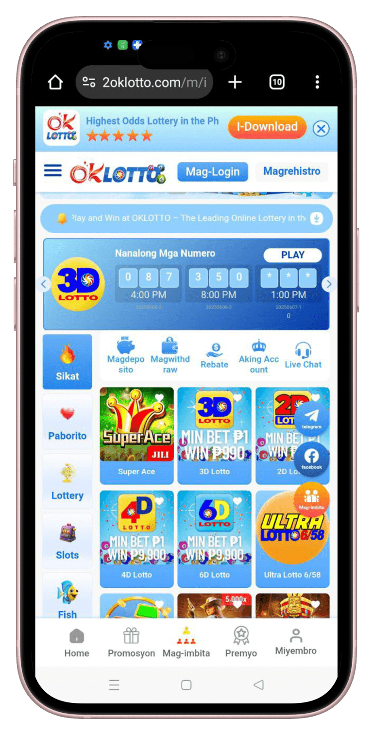 oklotto mobile