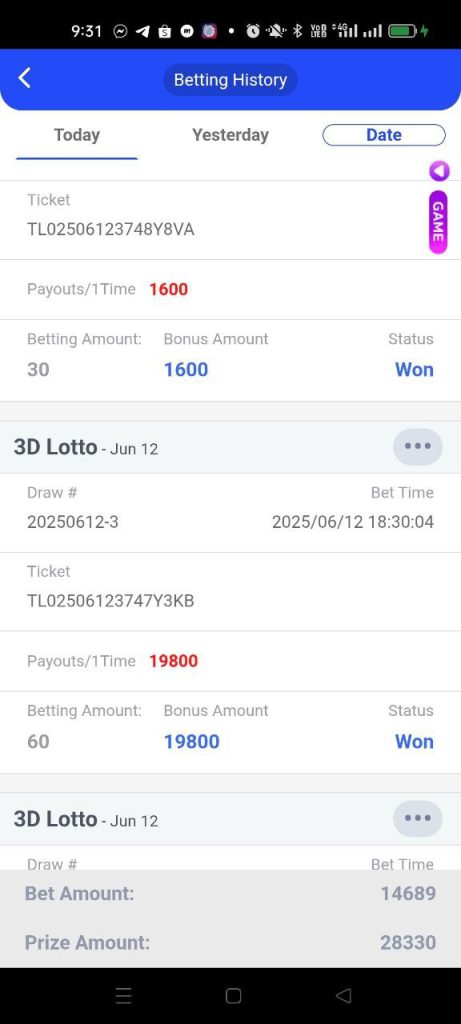 3D Lotto Philippines